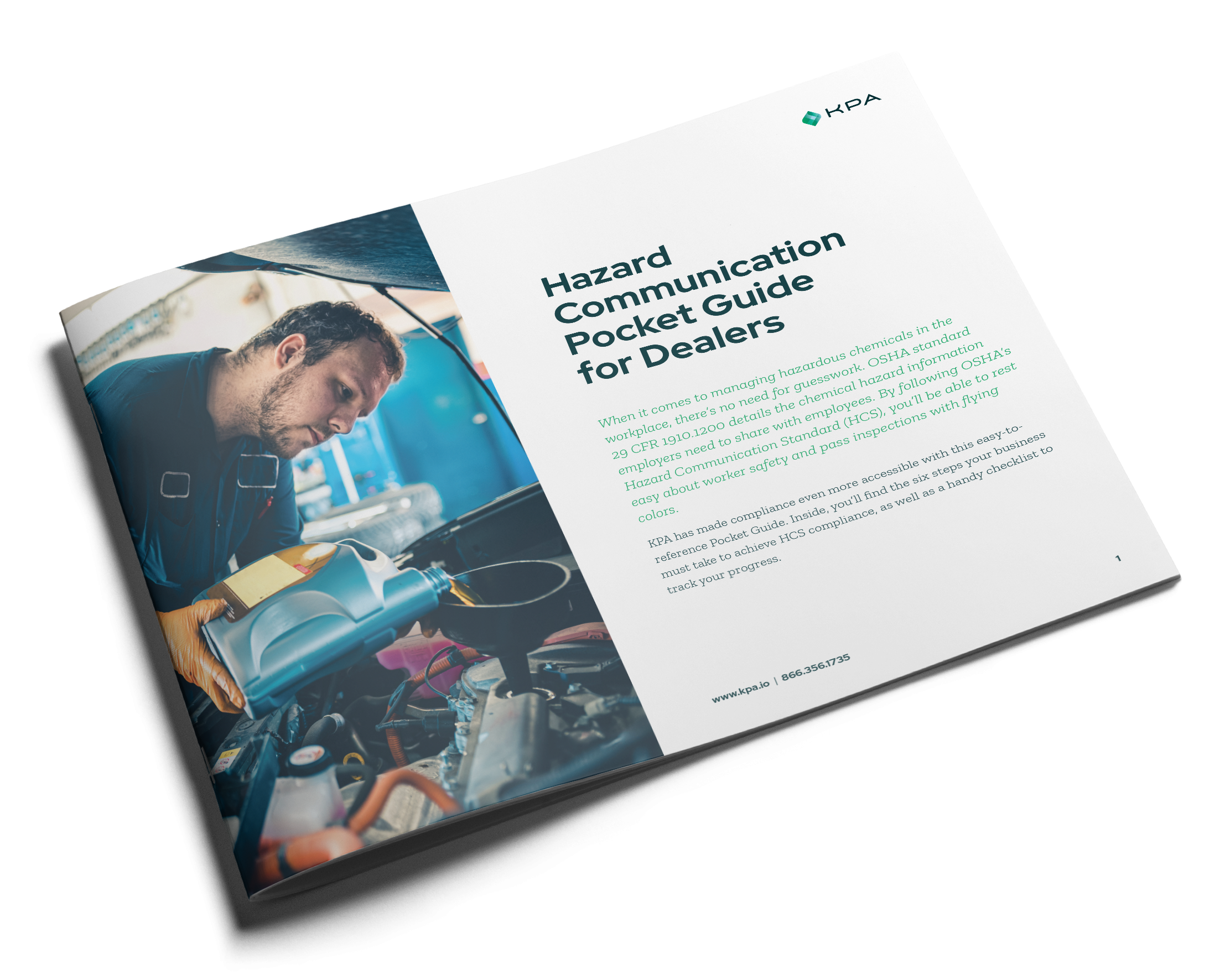 hazard communication pocket guide dealers thumb
