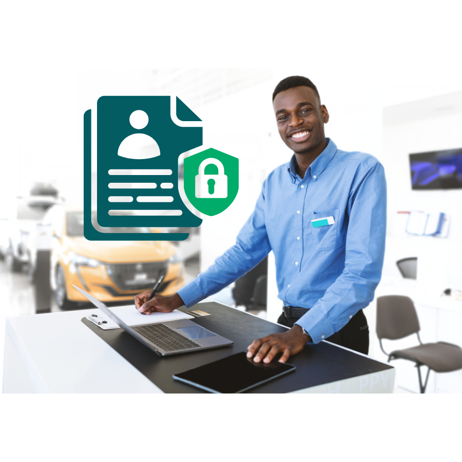 data privacy man at dealership on laptop (1)